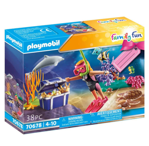 Playmobil Treasure Diver Gift Set (City Life)
