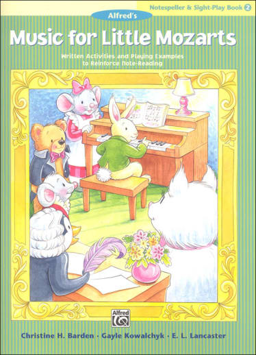 Music for Little Mozarts Notespeller & Sight-Play Book 2