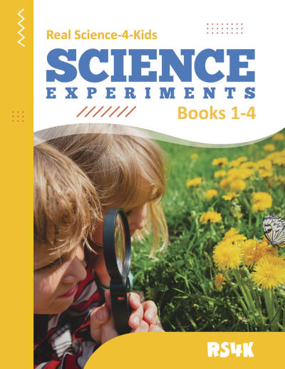 Real Science 4 Kids Science Experiments Books 1-4