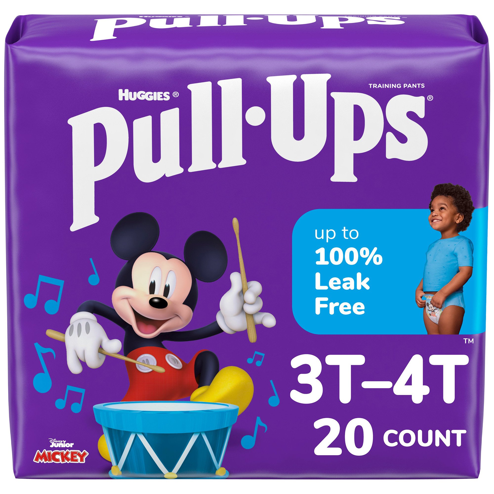 Huggies Pull-Ups Learning Designs for Boys Training Pants, 3T to 4T MK 1160320