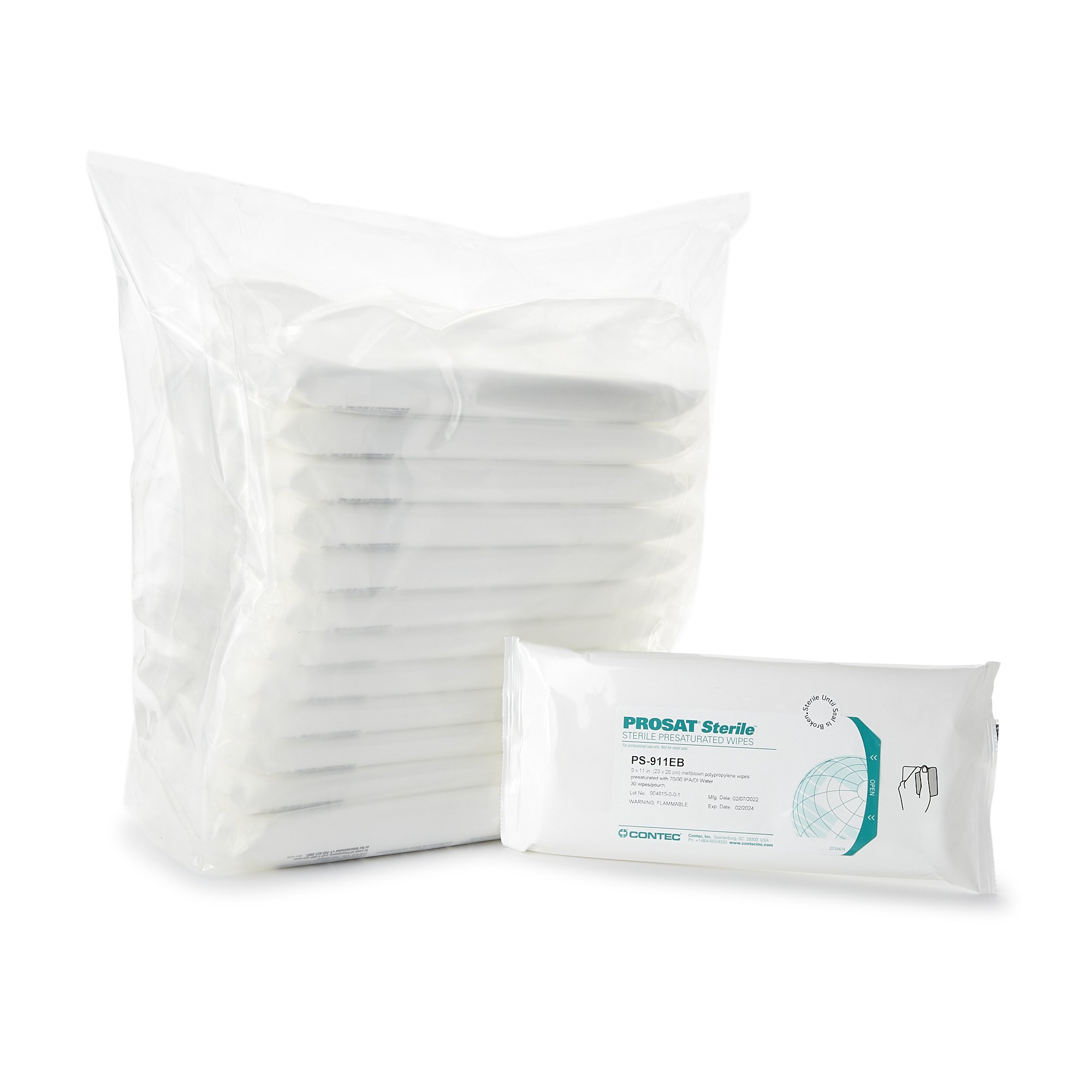 PROSAT Sterile PreSaturated Cleanroom Wipe MK 917971