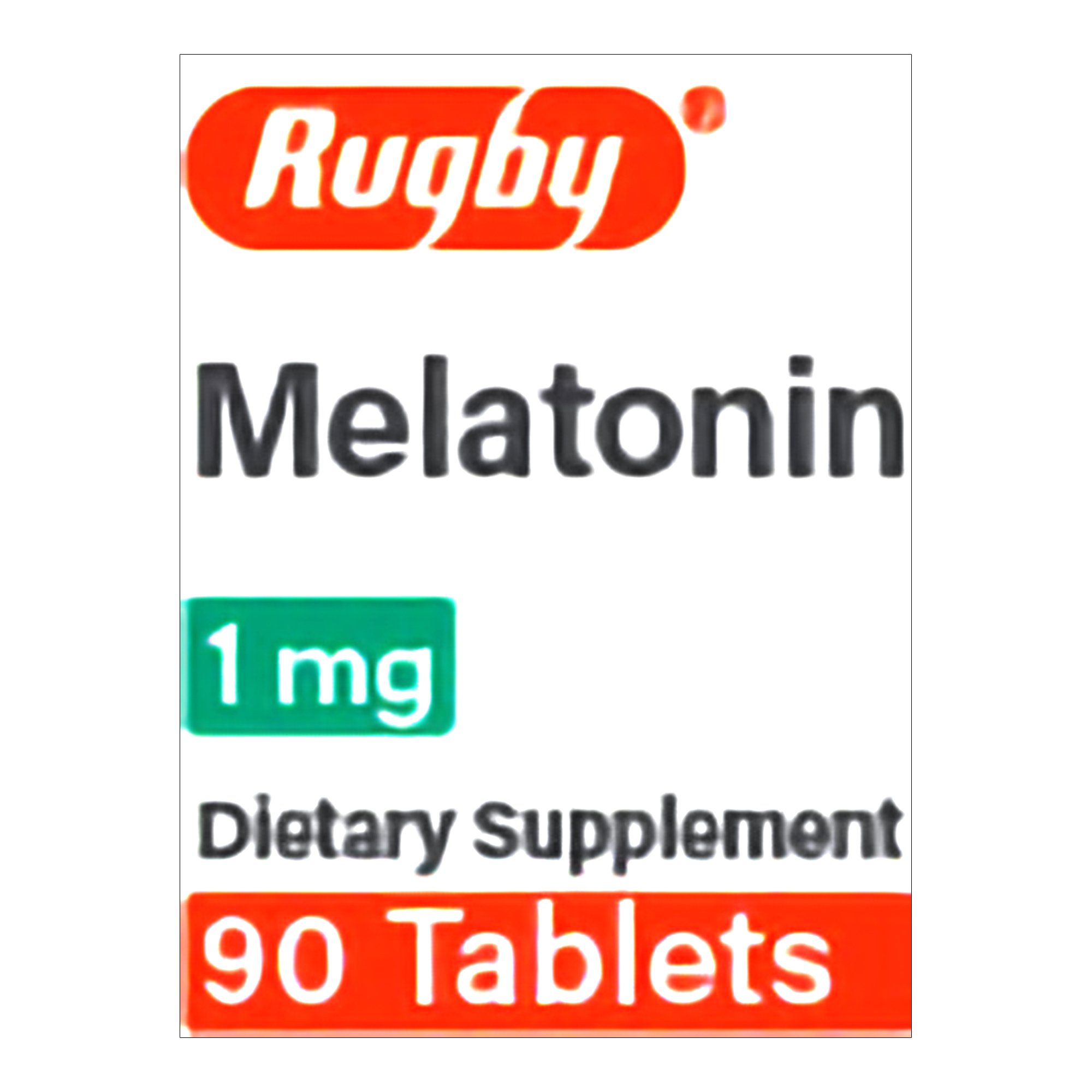 Rugby 1-mg Melatonin Tablet MK 1178546