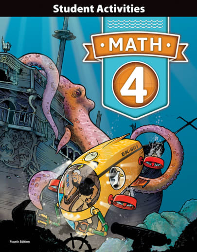 BJU Press Math 4 Student Activities 4th Edition