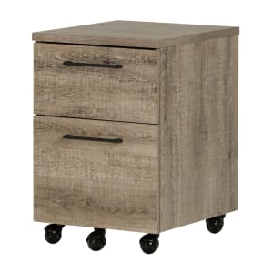 2-Drawer Mobile File Cabinet