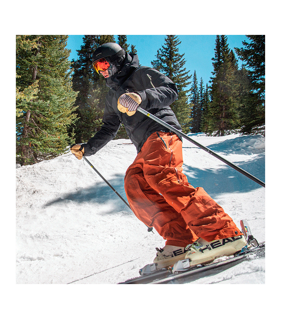 1927KWT&trade; Lined Premium Grain Pigskin Palm Mitt with Knit Wrist, Striped, large image number 3