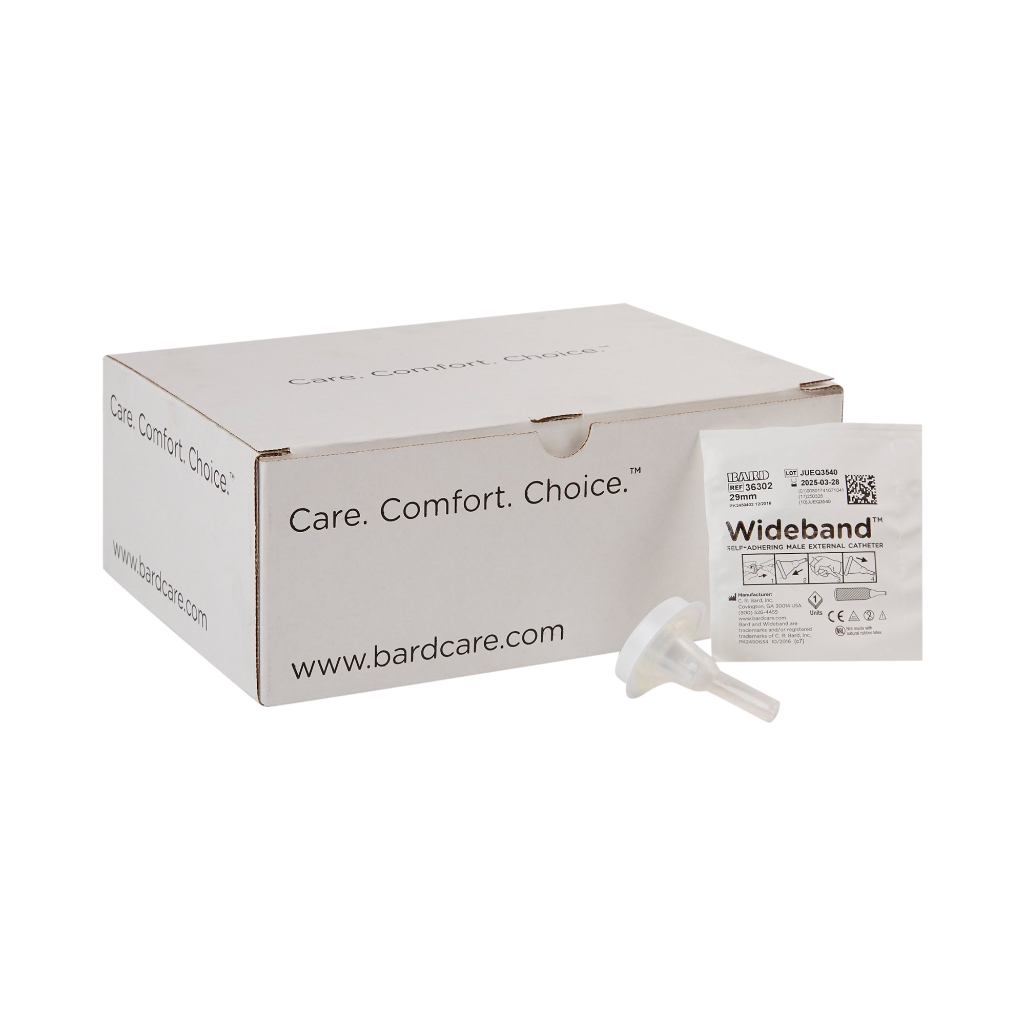Bard Wide Band Male External Catheter MK 617691