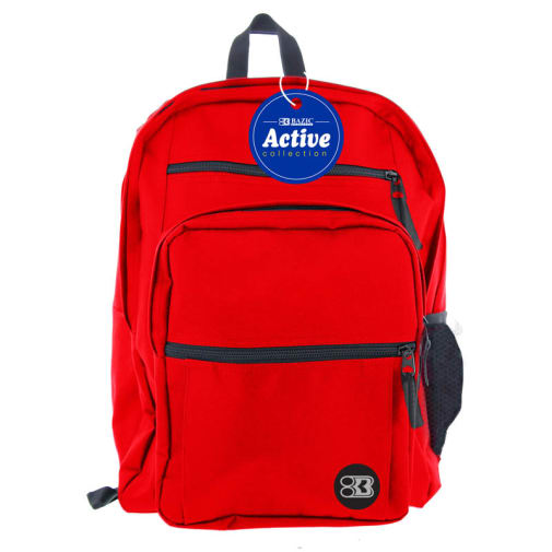 Red Active Backpack 17"