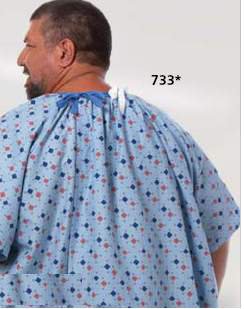 Magna Reusable Patient Gown, One Size Fits Most, Diamond Print MK 253879