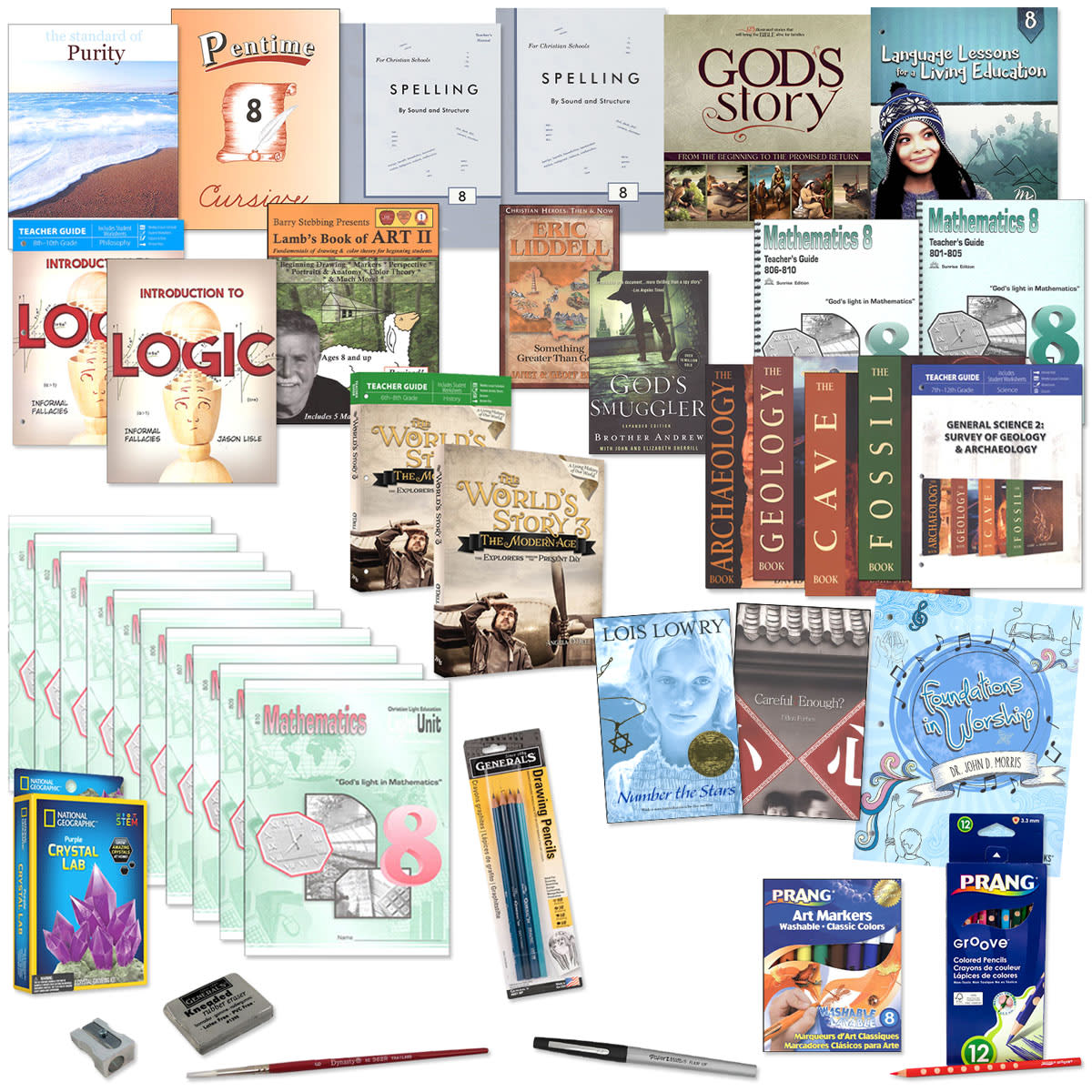 Charity Christian Academy Grade 8 Resources