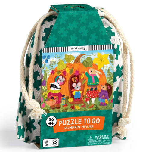 Pumpkin House Puzzle to Go (36 pieces)