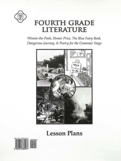 Memoria Press Fourth Grade Literature Lesson Plans