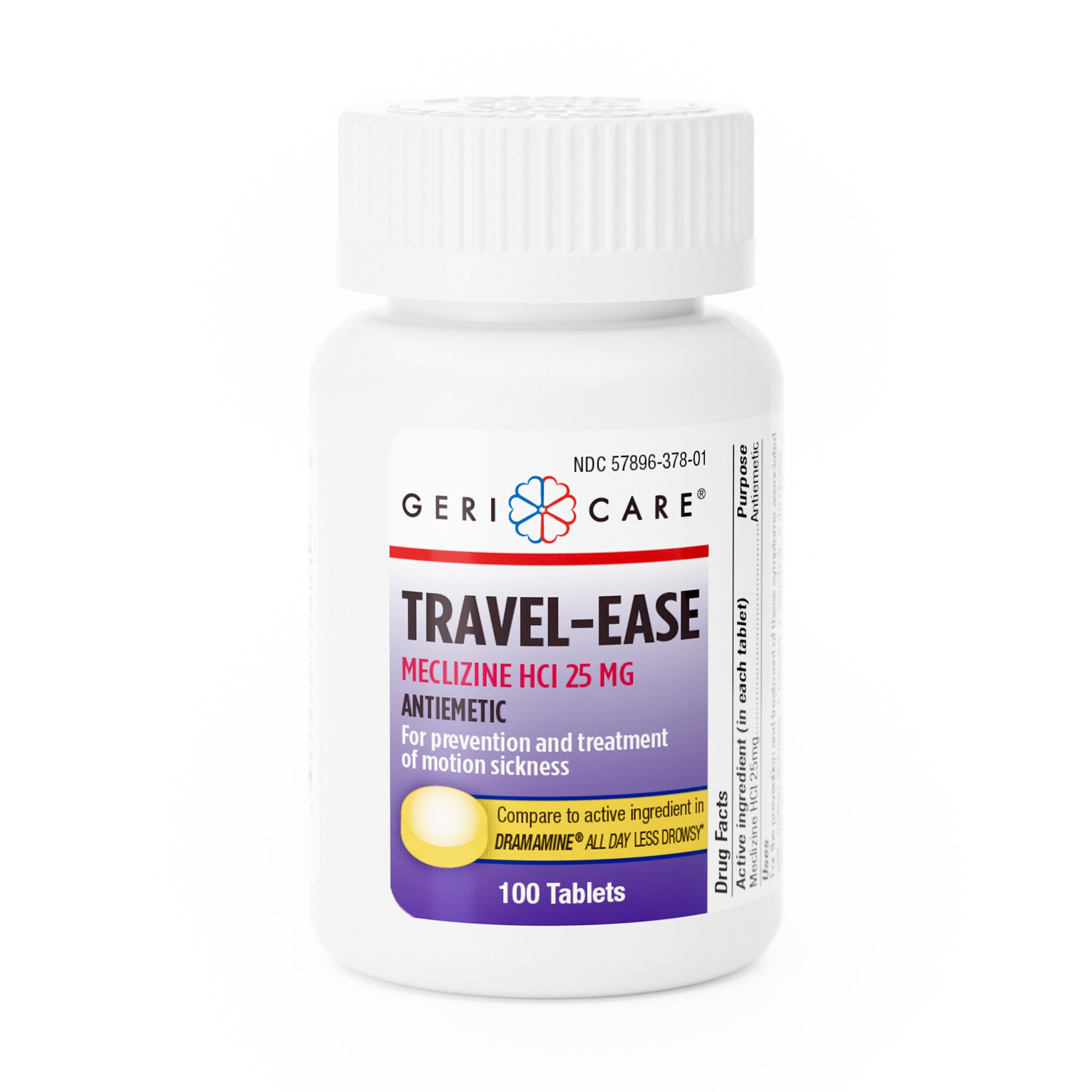 Geri-Care Travel-Ease Meclizine Tablets MK 1212769