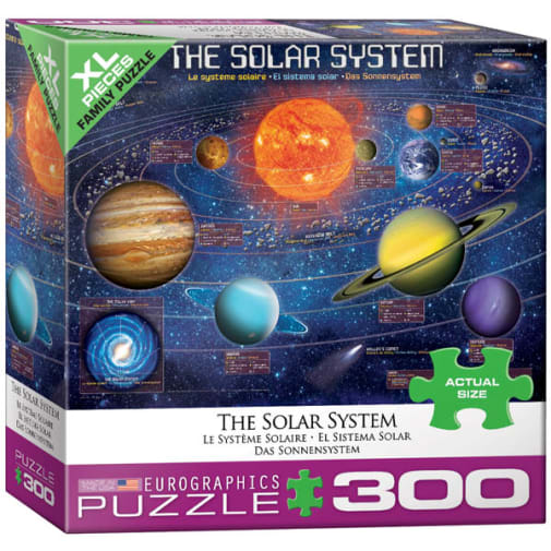 Eurographics Solar System Puzzle - 300 Pieces