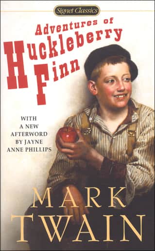 Adventures of Huckleberry Finn by Mark Twain (Signet Classics)