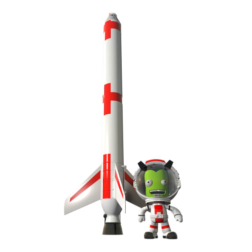 Kerbal Rocket & Jeb