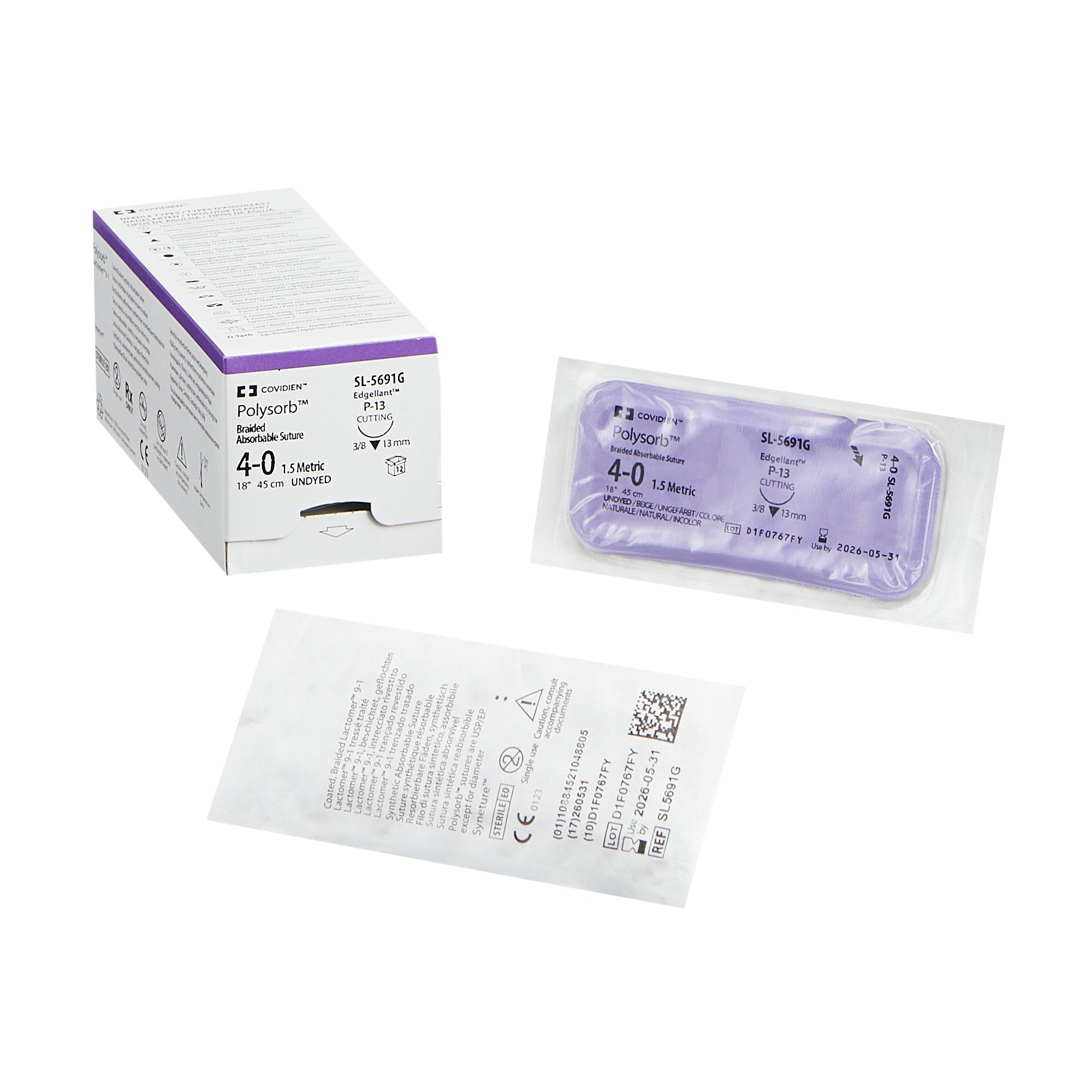 Polysorb Suture with Needle MK 511699