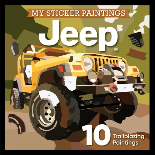 My Sticker Paintings: Jeep