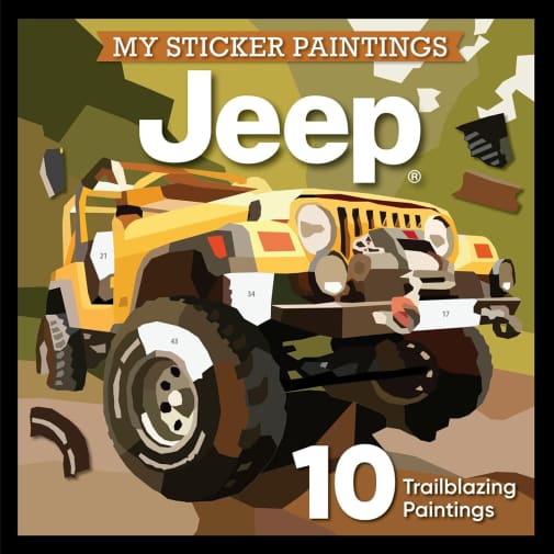 My Sticker Paintings: Jeep