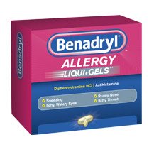 Benadryl Diphenhydramine Allergy Relief MK 847779