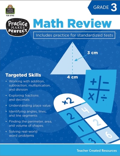 Practice Makes Perfect: Math Review Grade 3