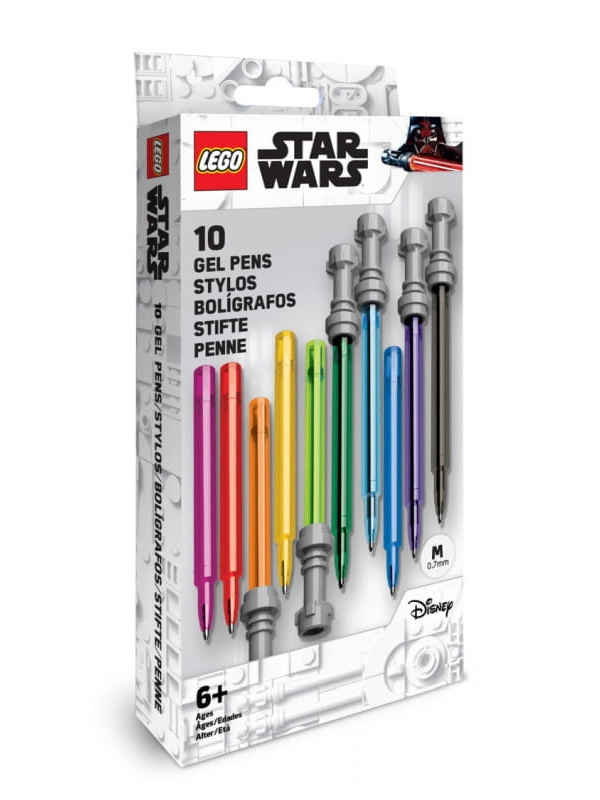 Yoobi x Star Wars Gel Pens with Charms, 10 Pack