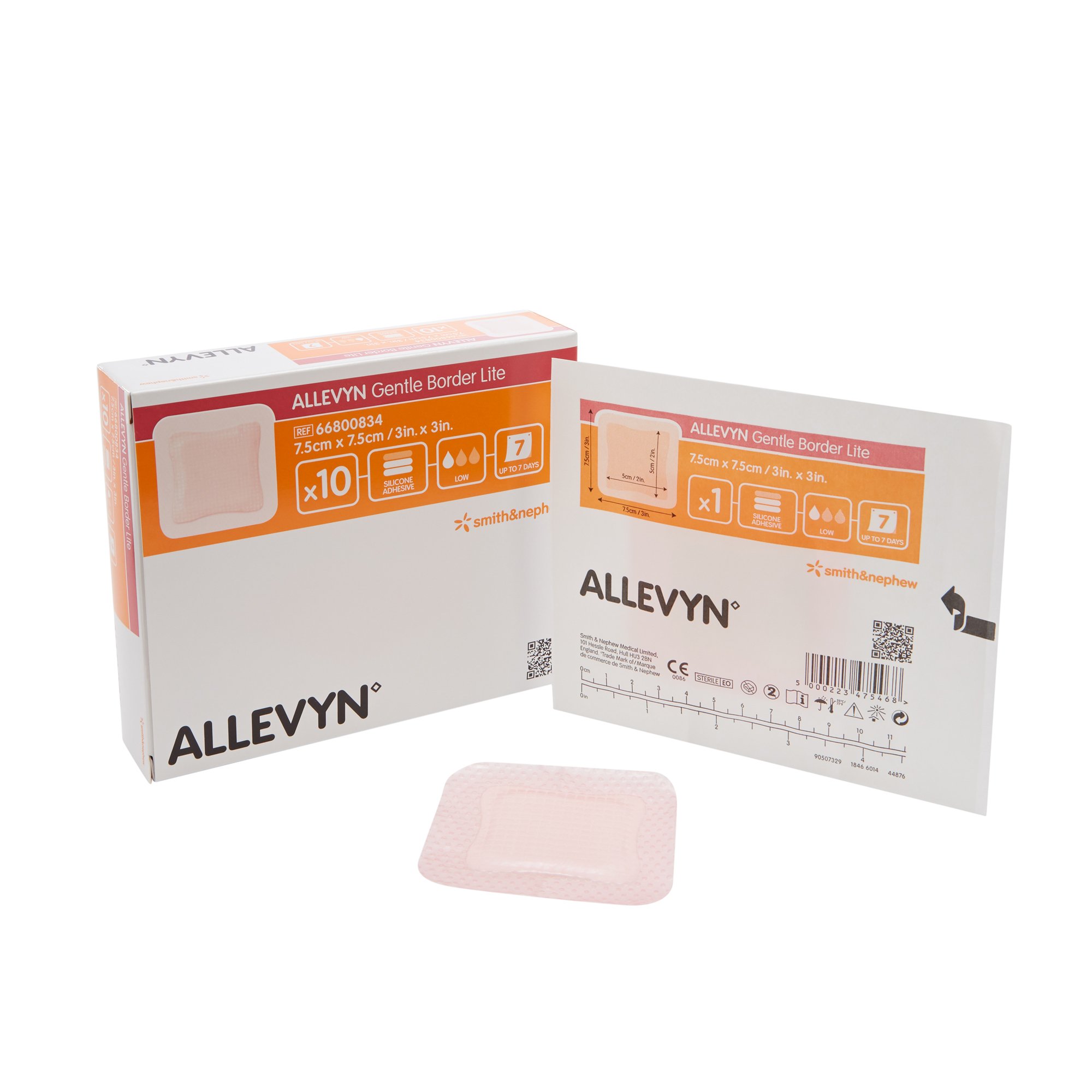 Allevyn Gentle Border Lite Silicone Foam Dressing MK 767990