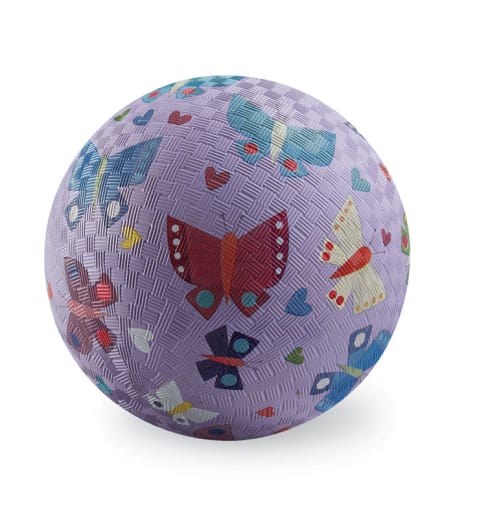 Crocodile Creek Butterfly Garden Playground Ball - 5 inch