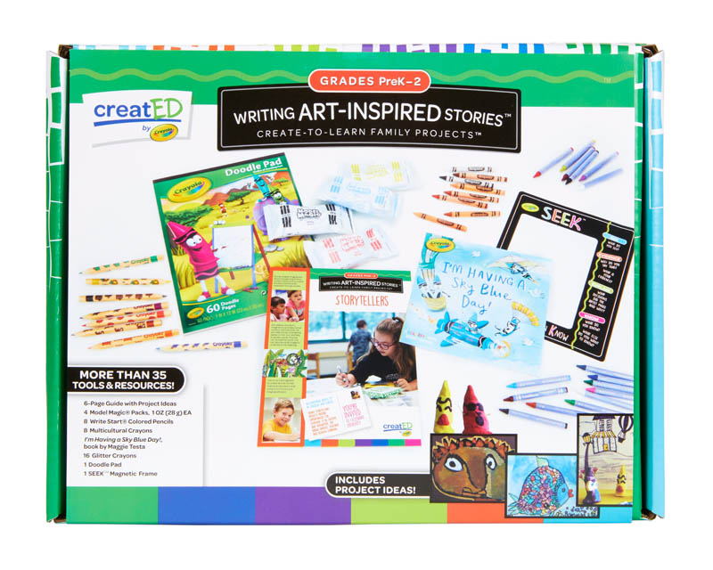 Art With Mr. E: Crayola creatED Writing Art-Inspired Stories Pre-K-2nd