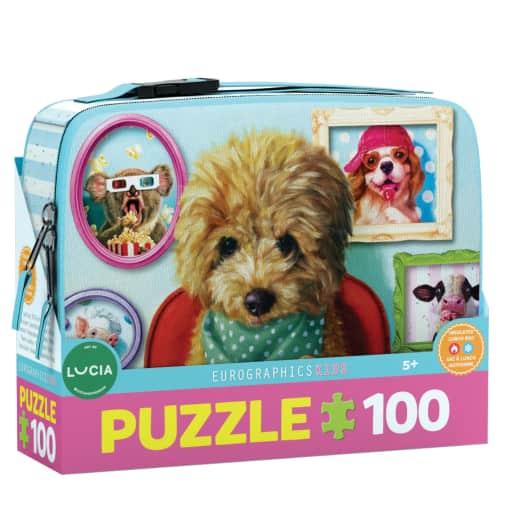 Eurographics Dinner Time Collectible Lunch Bag Puzzle (100-piece Jigsaw Puzzle)