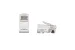 EZ CAT6 RJ45 Modular Plugs for Solid/Stranded UTP Cable, Feed Through, Qty 100, EZRJ45PGSTC6100