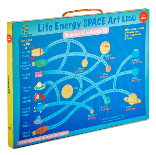 Life Energy Space Art Write And Wipe Activity Kit (LESA)
