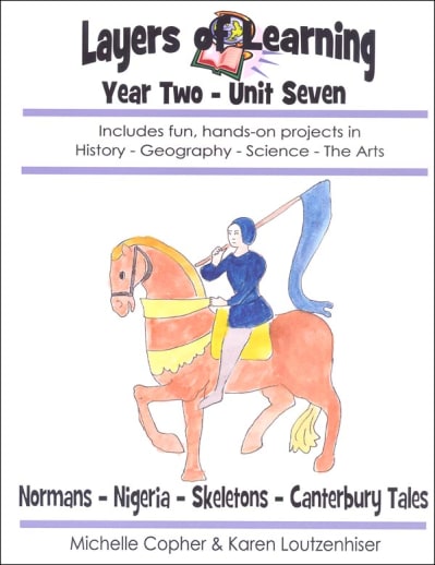 Layers of Learning Unit 2-7: Normans-Nigeria-Skeletons-Canterbury Tales