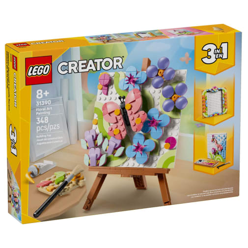 LEGO Creator Floral Art Decor Painting (31390)