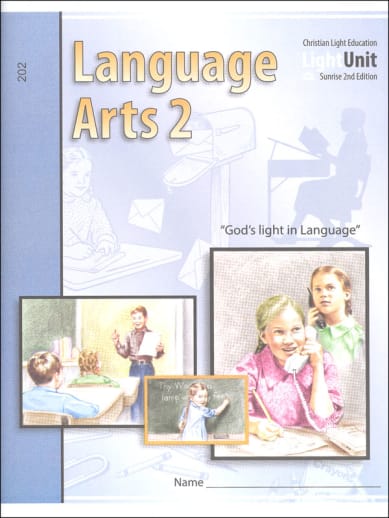 Language Arts LightUnit 202 Sunrise 2nd Edition