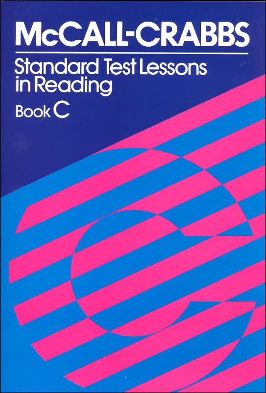 McCall-Crabbs Standard Test Lessons Reading Book C
