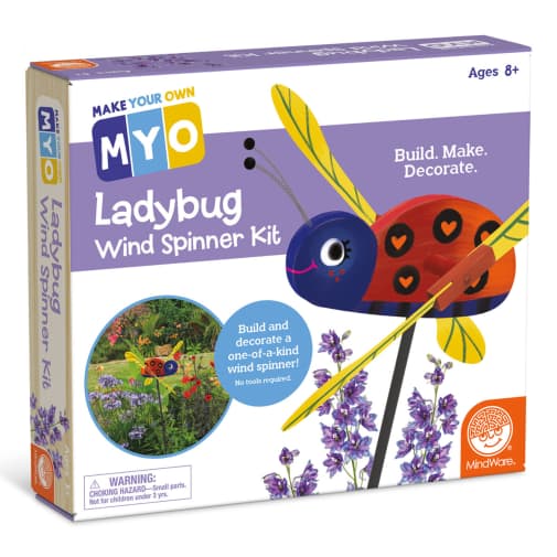 Make Your Own Ladybug Wind Spinner