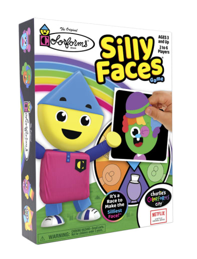Colorforms Silly Faces Game