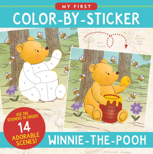 My First Color-By-Sticker - Winnie-The-Pooh