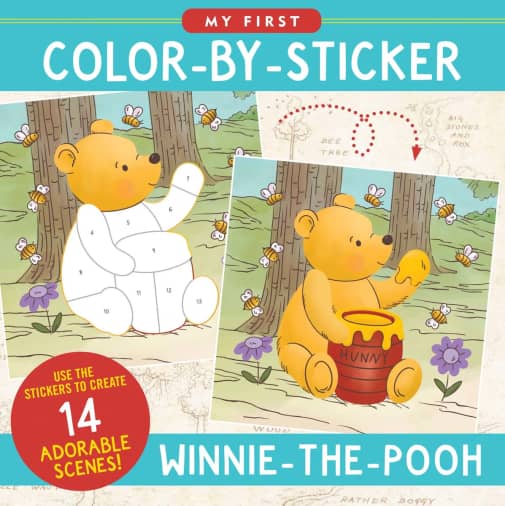 My First Color-By-Sticker - Winnie-The-Pooh