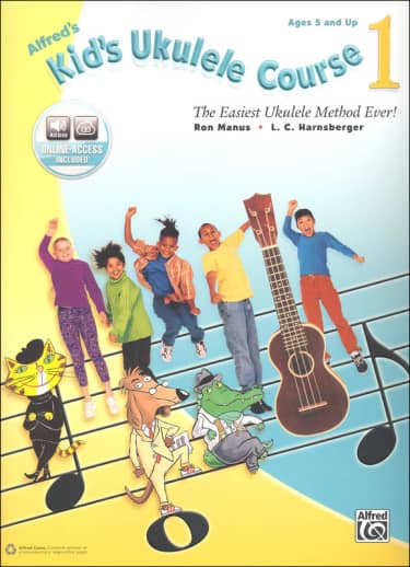 Alfred's Kid's Ukulele Course 1: Book & Online Audio