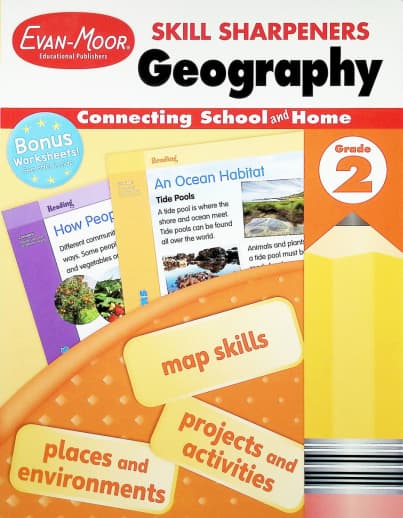 Skill Sharpeners: Geography - Grade 2