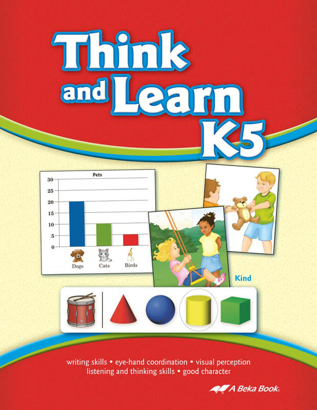 Abeka Think and Learn K5 Bound Book
