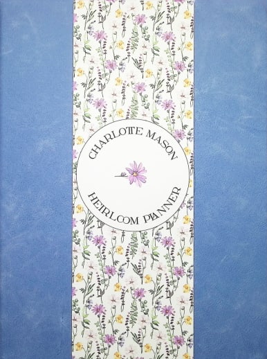 Charlotte Mason Heirloom Planner - Periwinkle Blue