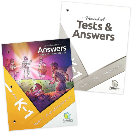 Answers Bible Curriculum Year 4 Homeschool Student Value Combo Grades K-1