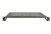 Kendall Howard 1U 12in Vented Base Light Duty Rack Shelf, LDRS1U12V