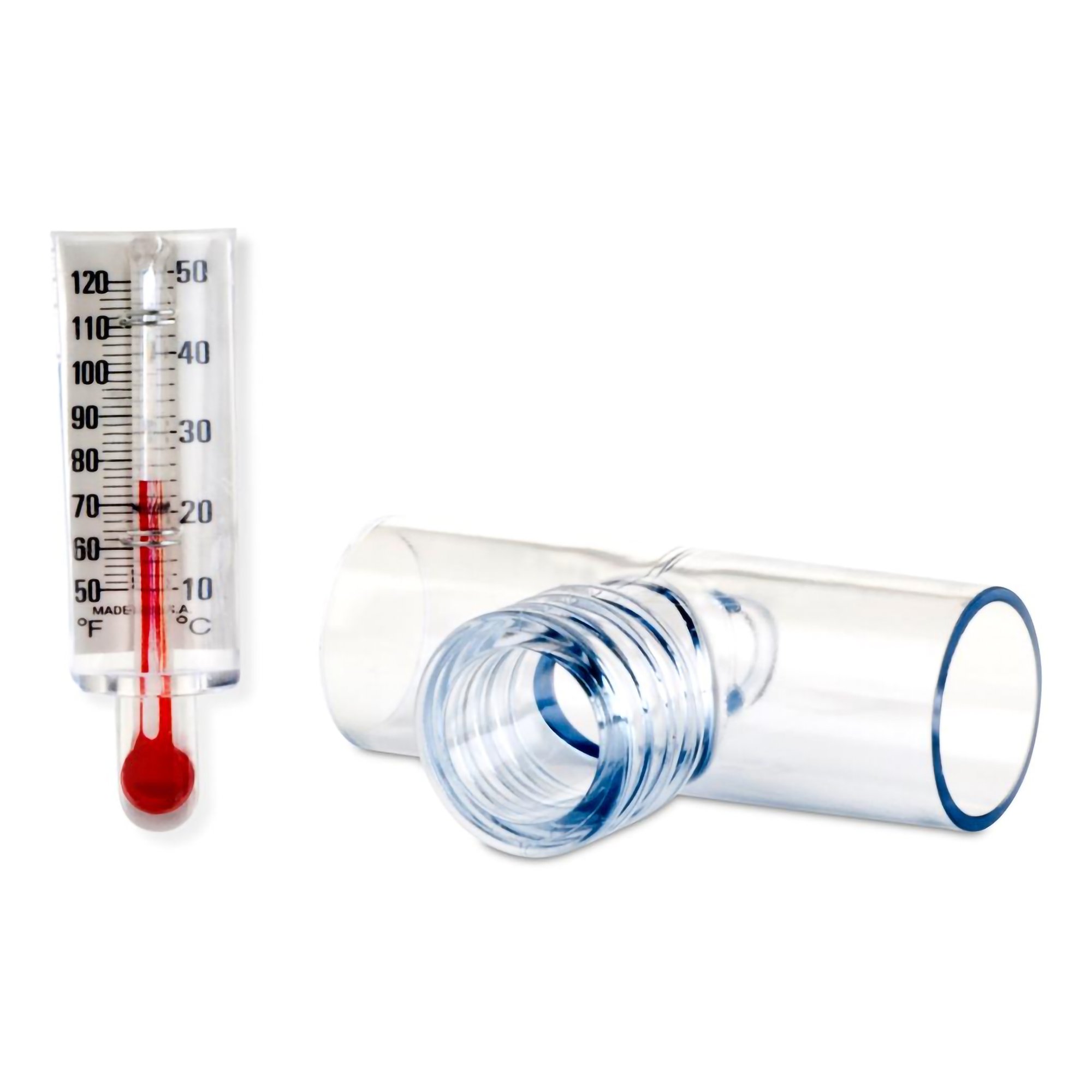 Medline Thermometer with Tee Adapter, Combines HUD1635 and HUD1648 MK 129624