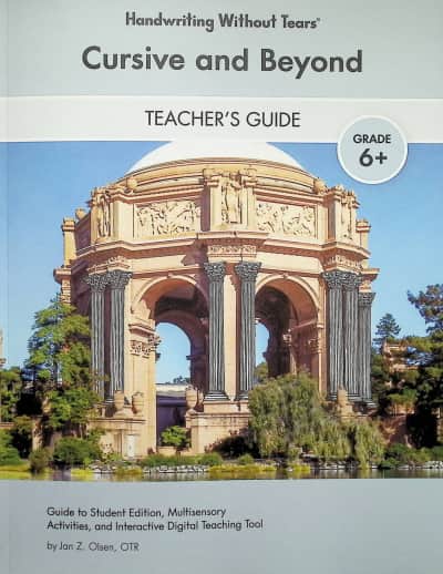 Handwriting Without Tears Cursive and Beyond 2025 Edition Teacher's Guide