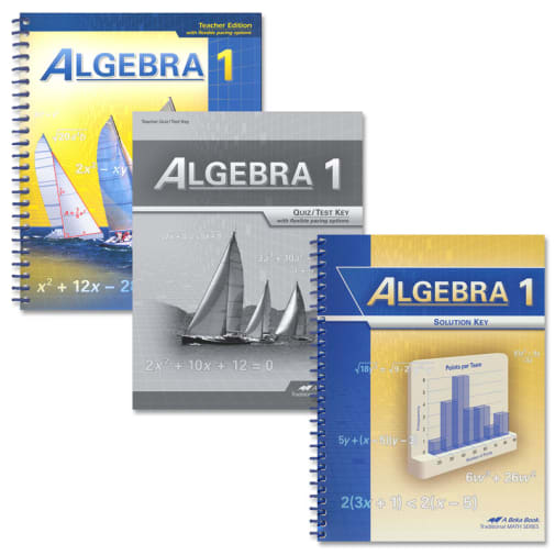 Abeka Algebra 1 Parent Kit