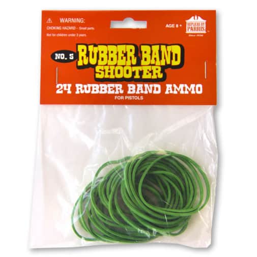 Parris Rubber Bands for Pistols (package of 24)
