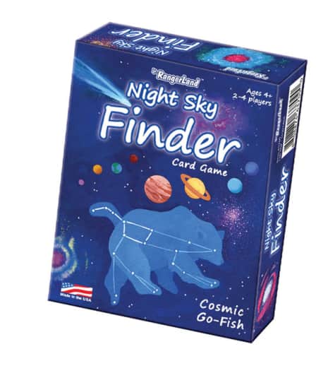 Jr RangerLand Night Sky Finder Card Game
